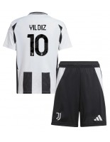 Juventus Kenan Yildiz #10 Kotipaita Lasten 2024-25 Lyhythihainen (+ shortsit)